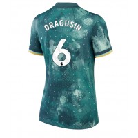 Camisa de Futebol Tottenham Hotspur Radu Dragusin #6 Equipamento Alternativo Mulheres 2024-25 Manga Curta